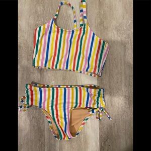 crewcuts striped bikini